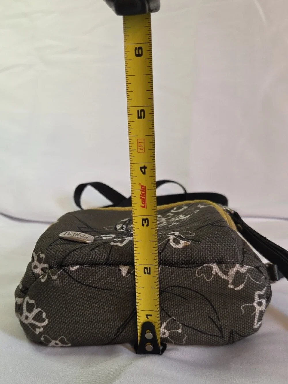 Haiku Olive Green Floral Accent Crossbody
